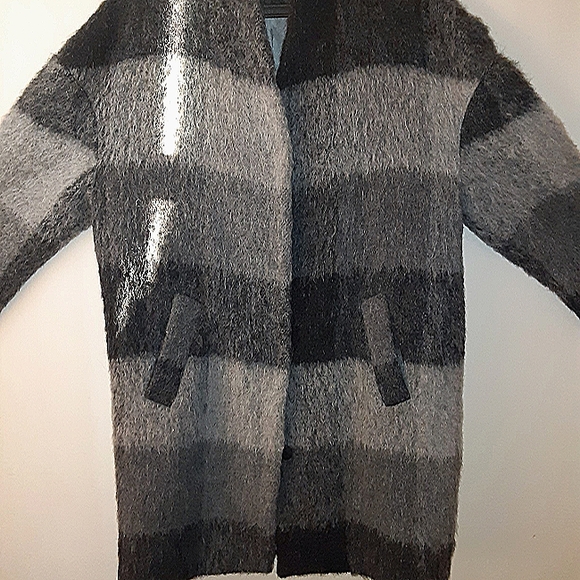 EILEEN FISHER Brushed Alpaca Coat - Picture 8 of 15